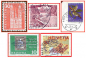 Preview: Schweiz (200a) - fünf gestempelte Briefmarken verschiedene Werte - Helvetia