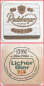 Preview: Bierdeckel (16a) - Radeberger Pilsner und Licher Bier