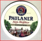 Preview: Bierdeckel (78) - Paulaner Hefe-Weißbier natürtrüb