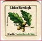 Preview: Bierdeckel (87) - Licher Bier - Aus dem Herzen der Natur - Licher Bierologie