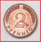 Preview: Münze - 2 Pfennig - G 1969