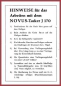 Preview: Novus Verwendungsrichtlinien - für Supertacker J-170 electronic - Original