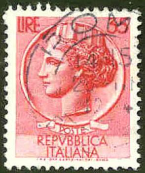 002 Italien - Poste Rebubblica Italiana - Wert 35 Lire