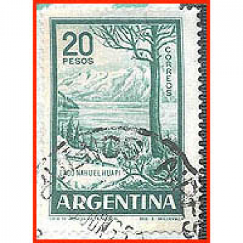 014 Argentinien - Argentina - Wert 20 Pesos - Lago Nahuel Huapi