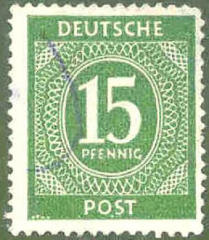 018 Deutsche Post - Wert 15 Pfennig