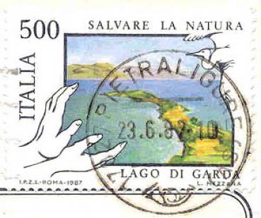 025 Italien - Italia - Wert 500 - Lago di Garda