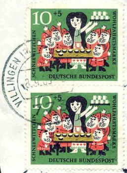 031 Deutsche Bundespost - Wert 10+5 - Wohlfahrtsmarke