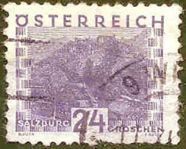 035 Österreich - Wert 24 Groschen - Salzburg