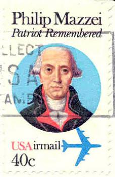 036 USA - USAirmail - Wert 40 c - Philip Mazzei Patriot Remembered