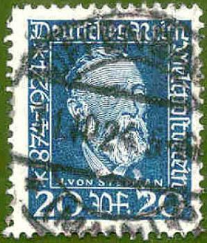 039 Deutsches Reich - Wert 20 Pf. - Weltpostverein