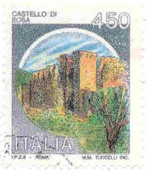 042 Italien - Italia - Wert 450 - Castello di Eosa