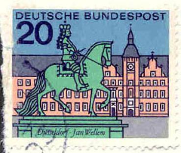 Deutsche Bundespost - Wert 20