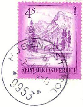 074 Österreich - Republik Österreich - Wert 4 S - Almsee