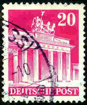 074 Deutsche Post - Wert 20 - Brandenburger Tor