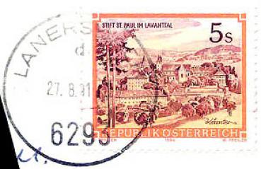 075 Österreich - Republik Österreich - Wert 5 S - Stift St. Paul im Lavanttal