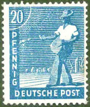 079 Deutsche Post - Wert 20 Pfennig