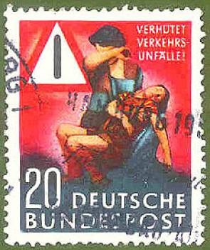 Deutsche Bundespost - Wert 20