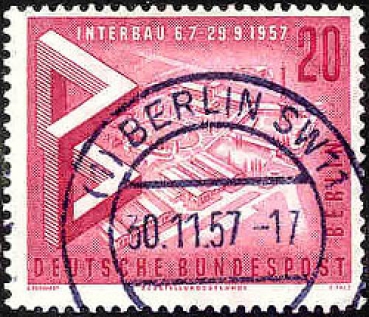 133 Deutsche Bundespost - Wert 20 - Interbau 1957 Berlin