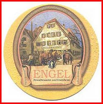 Bierdeckel (95) - Engel - Aller guten Dinge sind drei! - Handwerklich gebraute Bierspezialitäten