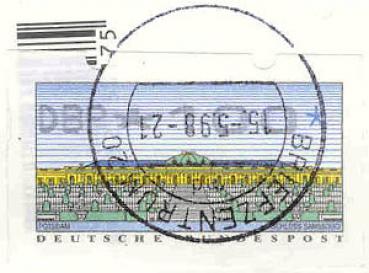 156 Deutsche Bundespost - Wert 100 - DBP