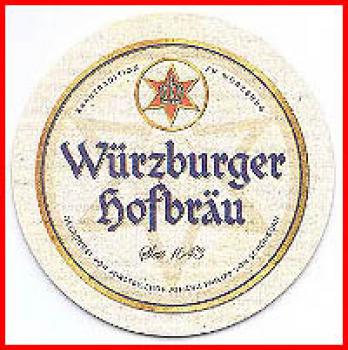 Bierdeckel (37) - Würzburger Hofbräu - Genießen