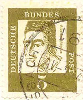 219 Deutsche Bundes Post - Wert 5 - Albertus Magnus