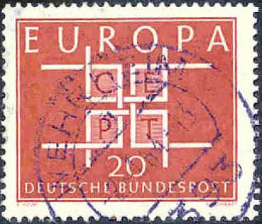 224 Deutsche Bundespost - Wert 20 - Europa