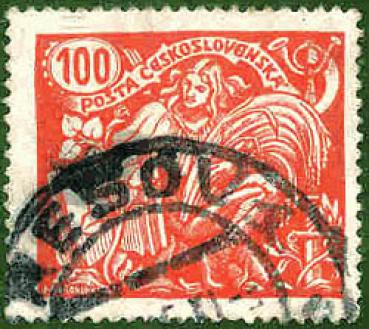 026 Tschechoslowakei - Posta Ceskoslovenska - Wert 100