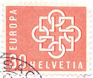 156 Schweiz - Helvetia - Wert 30 - Europa