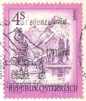 083 Österreich - Republik Österreich - Wert 4 S - Almsee