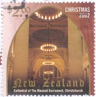 001 Neuseeland - New Zealand, Wert 2,00 $ - Chritmas 2002