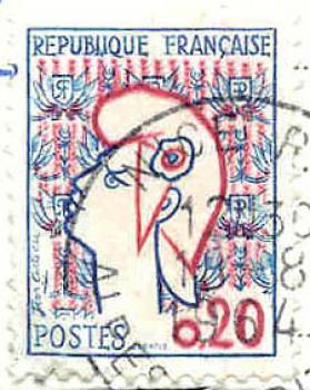 013 Frankreich - Postes Republique Francaise - Wert 0,20