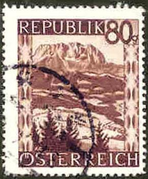 025 Österreich - Republik Österreich - Wert 80 g