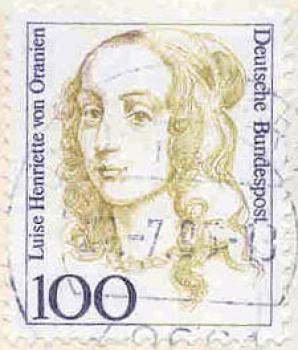 179 Deutsche Bundespost - Wert 100 - Luise Henriette von Oranien