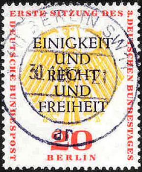 Deutsche Bundespost - Wert 20