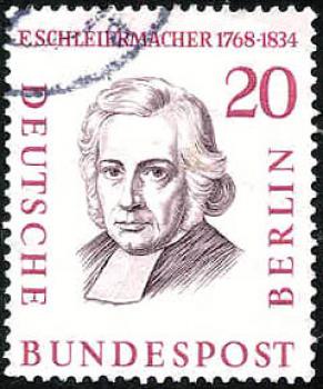 109 Deutsche Bundespost - Wert 20 - F. Schleiermacher