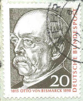 301 Deutsche Bundespost - Wert 20 - Otto von Bismarck