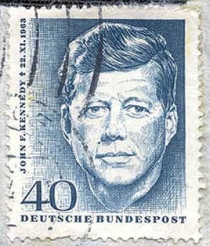 309 Deutsche Bundespost - Wert 40 - John F. Kennedy