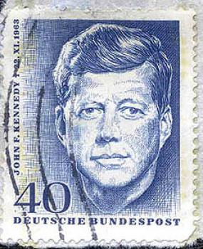 316 Deutsche Bundespost - Wert 40 - John F. Kennedy