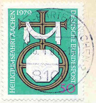 003 Deutsche Bundespost - Wert 50 - Heiligtumsfahrt Aachen 1979