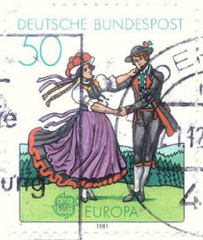 201 Deutsche Bundespost - Wert 50 - Europa