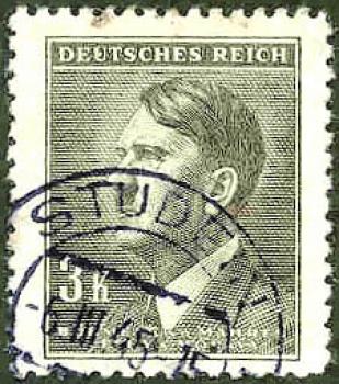 012a Deutsches Reich - Wert 3 K - Böhmen und Mähren