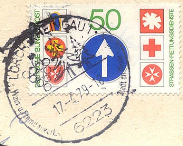 Deutsche Bundespost - Wert 50