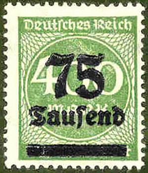 002 Deutsches Reich - Wert 400 Mark