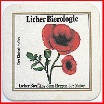 Bierdeckel - Licher Bier - Licher Bierologie