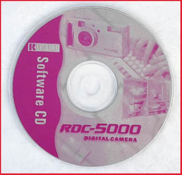 CD - Ricoh - RDC-5000 - Software CD für Digital Camera