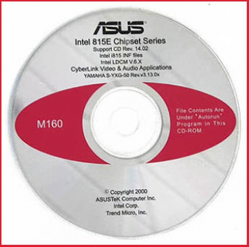 CD - Asus - Intel 815E Chipset Series