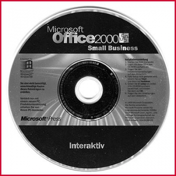 CD - Microsoft - Office 2000 - Small Business - Interaktiv