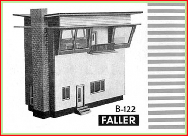 Faller H0 Bauanleitung (1.2) - für Stellwerk B-122 - Bausatz