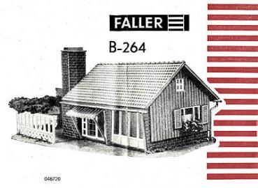 Faller H0 Teileliste (2) - für Haus B-264 - Bausatz